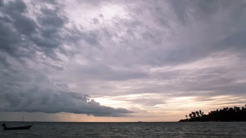 Sunset timelapse hd Stockbeeldmateriaal 98502862