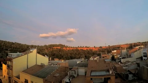 Sunset Timelapse In The Hood Stock-Footage 91772349