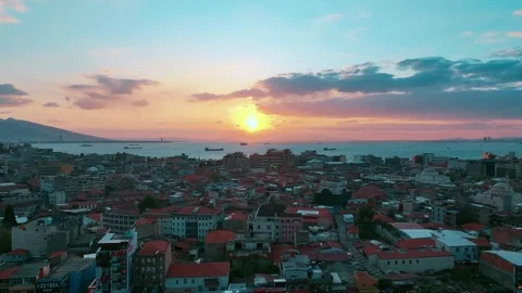 Sunset timelapse Izmir Stock Footage 306355722