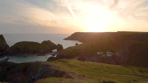 Sunset timelapse from Kynance Cove, Lizard Peninsula, Cornwall, United Kingdom 動画素材 79208757
