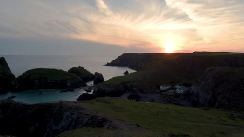 Sunset timelapse from Kynance Cove, Lizard Peninsula, Cornwall, United Kingdom 動画素材 79208901