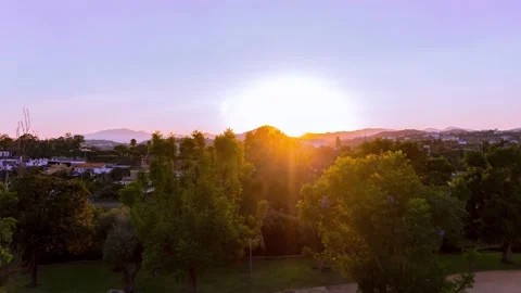 Sunset timelapse in Marbella, Spain (4K UHD 30FPS 16mm) Stock Footage