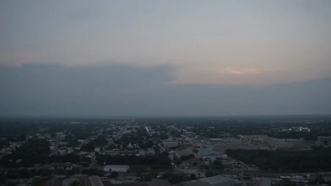 Sunset timelapse in a Mexican town Stock Footage 86522834