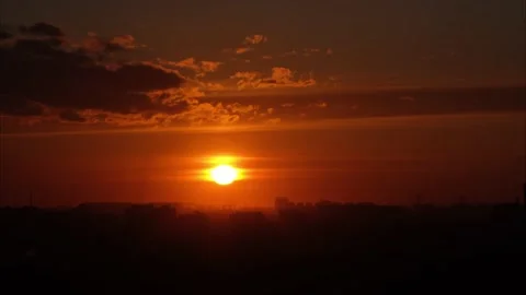 Sunset timelapse over the bay Stock Footage 196263259