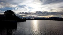 Sunset timelapse at Damai Beach, Kuching  Stock Video  Pond5