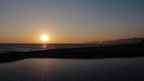Sunset timelapse sochi Stock Footage 77089070