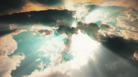 Sunset, timelapse summer. view from above. Stock Footage 146364802