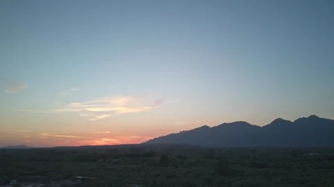 Sunset Timelapse Tucson, AZ | 4K Drone Footage Stock Footage 312836529