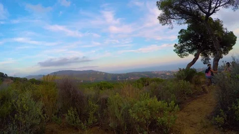 Sunset timelapse video Stock Footage 119037418