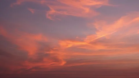 A sunset timelapse video. Stock Footage 312929783