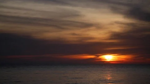 Sunset timelapse in Vietnam Video stock 88139029
