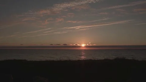 Sunset timelapse - Wales Stock Footage 78637229