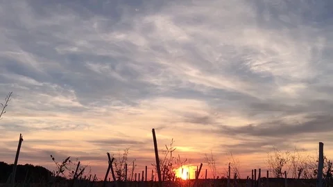 Sunset timelapse_02 Stock Footage 107471920