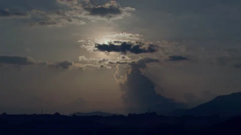 Sunset Timelapse，Malaysia Stock Footage 134744437