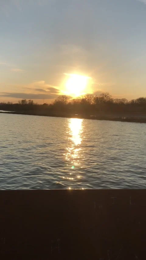 Sunset on Toronto Island Vídeo Stock 323751335
