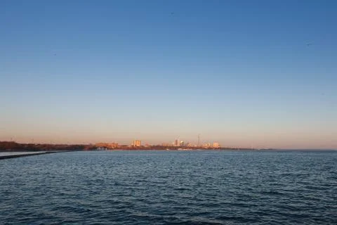 Sunset in toronto Stock Photos