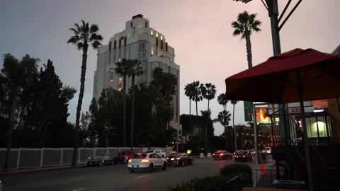 Sunset Tower Art Deco - West Hollywood - Sunset Blvd Los Angeles 2022 動画素材 169740941