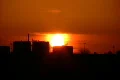 Sunset Town 03 Time Lapse x10 Footage
