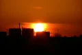 Sunset Town 04 Time Lapse x7 Footage