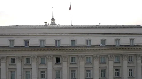 Sunset in town Stock Footage 53422981