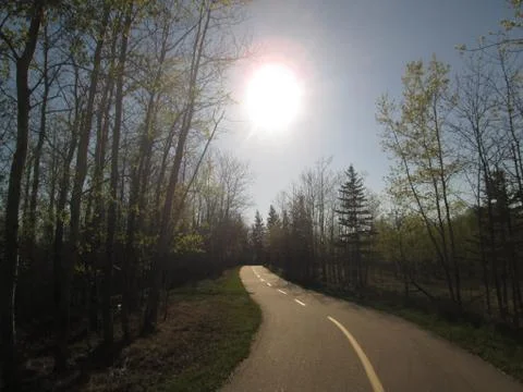 Sunset Trail Stock Photos