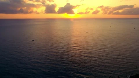 Sunset in the tropical islands Stock Footage 302955375