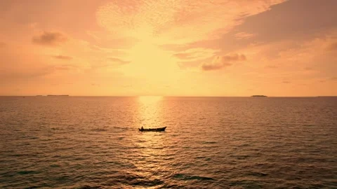 Sunset in the tropical islands Stock Footage 302998958