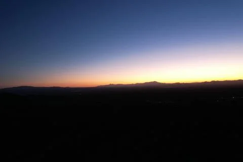 Sunset tucson Stock Photos