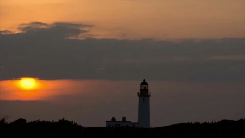 Sunset at Turnberry Stock Footage 107316980