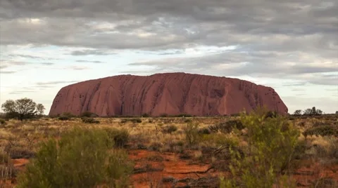 Sunset at Uluru (Ayers Rock) 库存影片 49225421