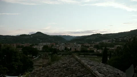 Sunset in Umbria Stock Footage 233105722
