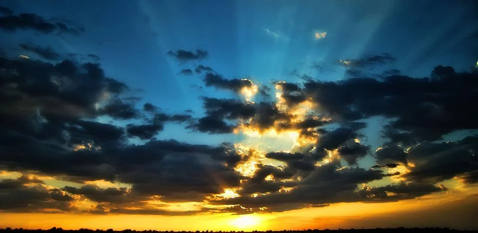 Sunset USA Stock Photos
