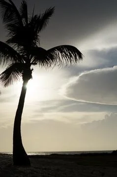 Sunset in Varadero Stock Photos