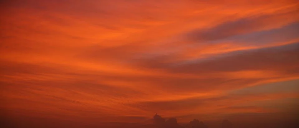 Sunset in Varkala Stock Photos