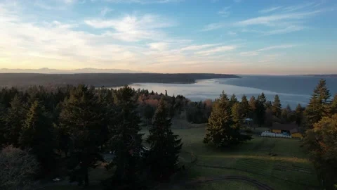 Sunset on Vashon Island Stock Footage 231183550