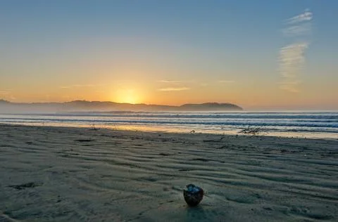 Sunset in Venao Beach Stock Photos