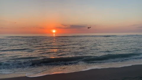 Sunset in Venice FL Stock Footage 103242758