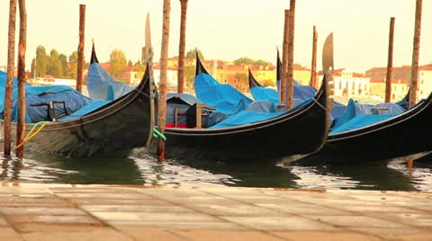 Sunset in Venice Stock Footage 22603062