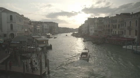 Sunset in Venice, Italy Video stock 148698232