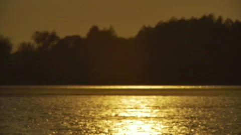 The sunset vertical panoramic view. Real Time. Shot with Red Cinema Camera Stock-Footage 42655979