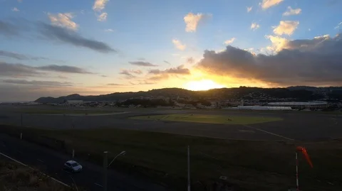 Sunset Video Stock Footage 100243721