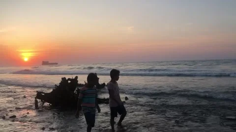 Sunset video Stock Footage 246066451