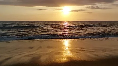 Sunset video in Lombok indonesia Stock Footage 208257582
