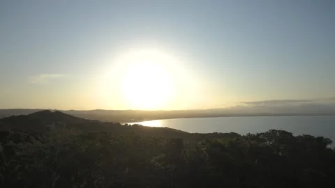 Sunset View Byron Bay Australia Video stock 330471915