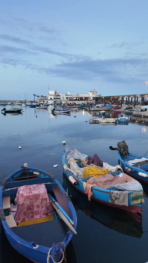 Sunset view of city of Bari, Apulia Region, Italy Stock Footage 327446362