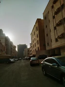 The sunset view with darkness Stock Photos