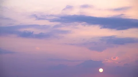 The sunset view Stock Footage 81112755