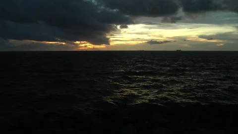 Sunset View Stock Footage 105703856