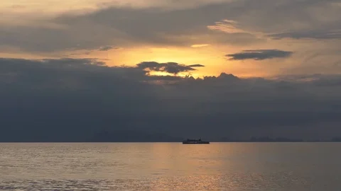 Sunset view Stock Footage 112392861