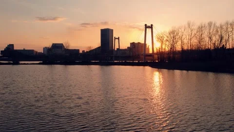 Sunset view Stock Footage 189992054